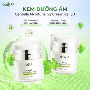 Kem Dưỡng Ẩm dailyU Centella Moisturizing Cream làm sáng da và chống lão hoá 30g