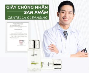 nước tẩy trang không cồn dailyU